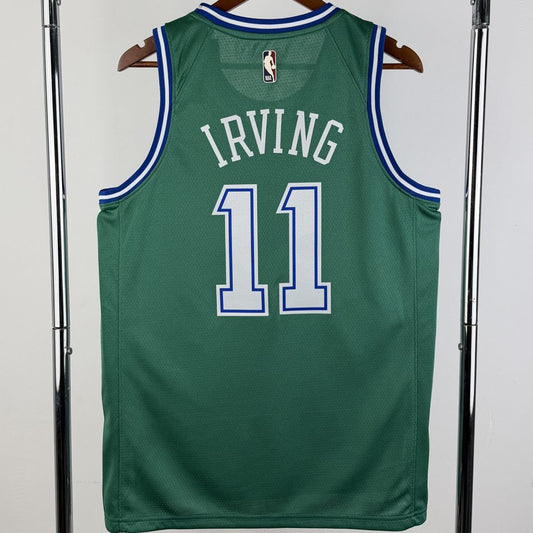 Camiseta NBA retro Dallas Mavericks – IRVING #11 – Retro · verde · 2026 - vista 2