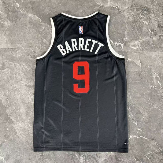 Camiseta NBA Minnesota Timberwolves – BARRETT #9 – City Edition · negra · 2026/27 - vista 2