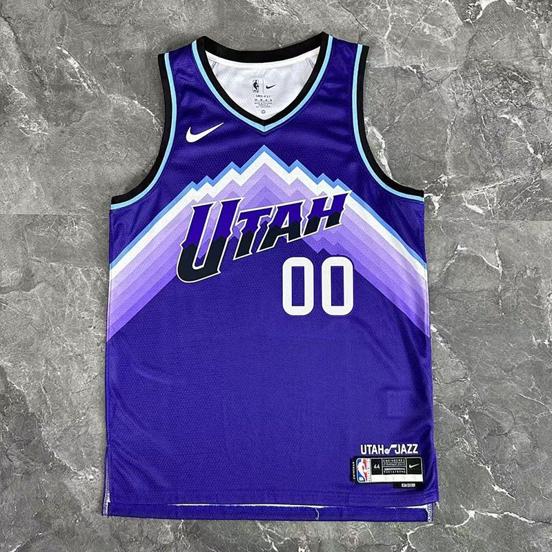 Camiseta NBA Utah Jazz – MARKKANENE #00 – morada · 2026 - vista 1