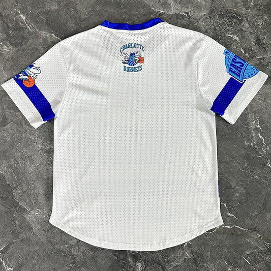 Camiseta NBA retro Charlotte Hornets – Retro · blanca · 2026 - vista 2