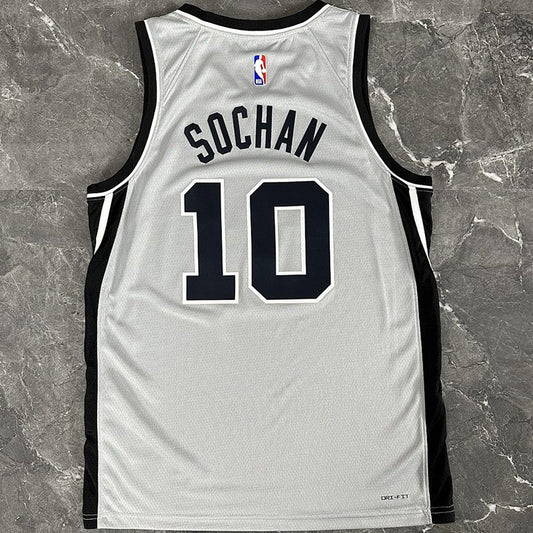 Camiseta NBA San Antonio Spurs – DEROZAN #10 – gris · 2026 - vista 2