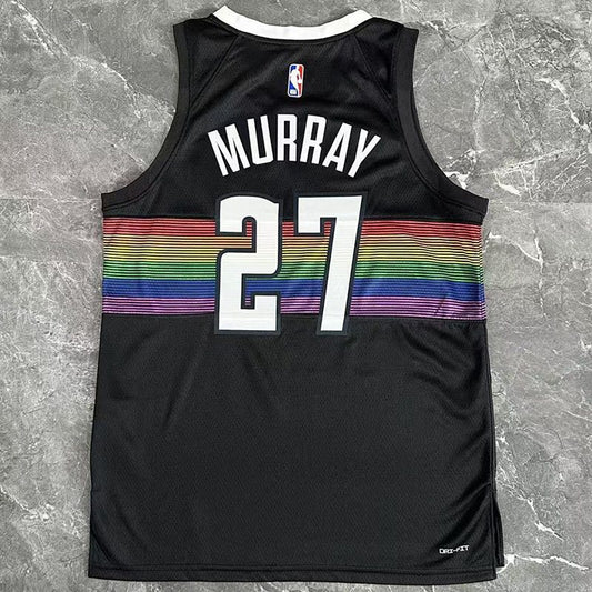 Camiseta NBA Denver Nuggets – MURRAY #27 – negra · 2026 - vista 2