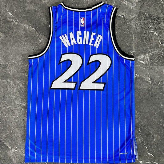 Camiseta NBA Orlando Magic – WAGNER #22 – azul royal · 2026 - vista 2