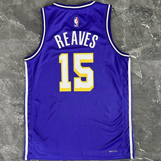 Camiseta NBA Los Angeles Lakers – REAVES #15 – morada · 2026 - vista 2