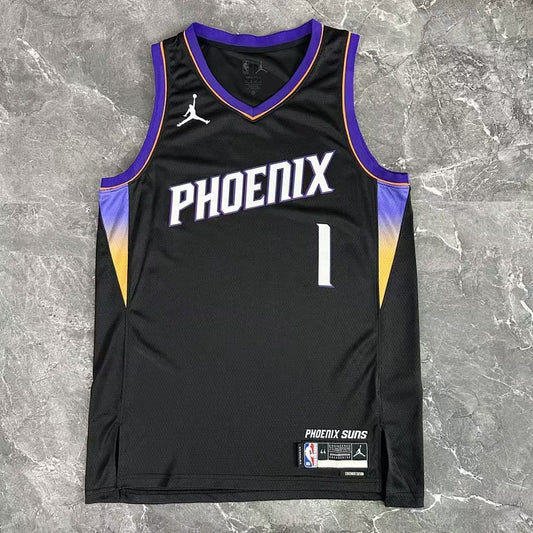 Camiseta NBA Phoenix Suns – BOOKER #1 – negra · 2026 - vista 2