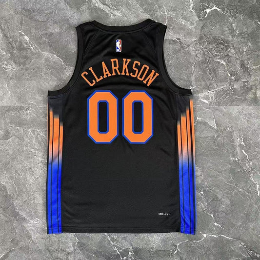 Camiseta NBA New York Knicks – CLARKSON #00 – negra · 2026 - vista 2
