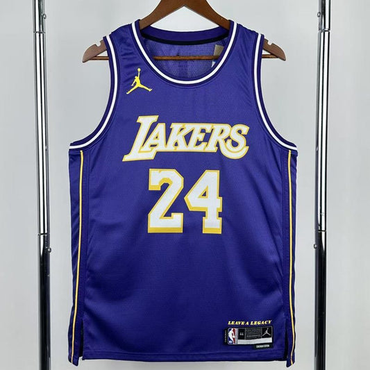Camiseta NBA Los Angeles Lakers – BRYANT #24 – morada · 25-26 - vista 2