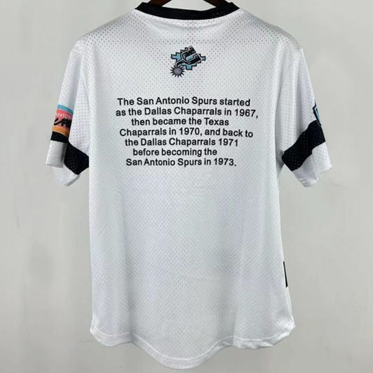 Camiseta casual NBA San Antonio Spurs – Retro · blanca · 2026 - vista 2