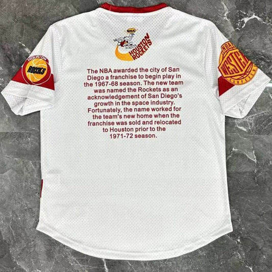 Camiseta casual NBA Houston Rockets – Retro · blanca · 2026 - vista 2