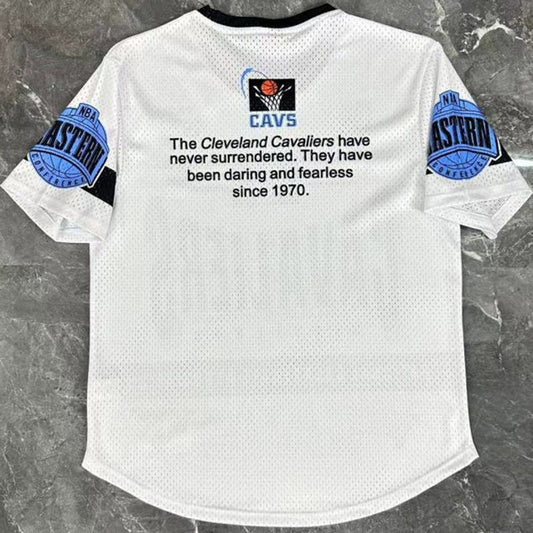 Camiseta casual NBA Cleveland Cavaliers – Retro · blanca · 2026 - vista 2