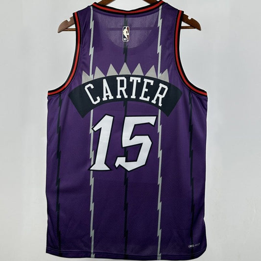 Camiseta NBA retro Minnesota Timberwolves – CARTER #15 – Retro · morada · 2026 - vista 2