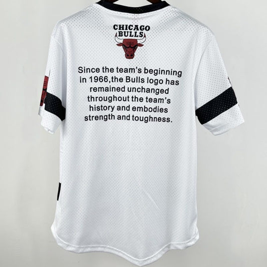 Camiseta casual NBA Chicago Bulls – Retro · blanca · 2026 - vista 2