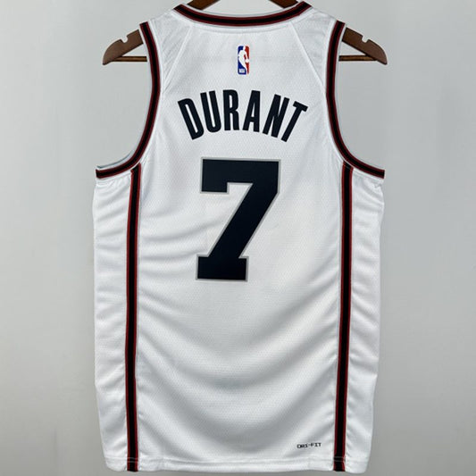 Camiseta NBA Houston Rockets – DURANT #7 – City Edition · blanca - vista 2