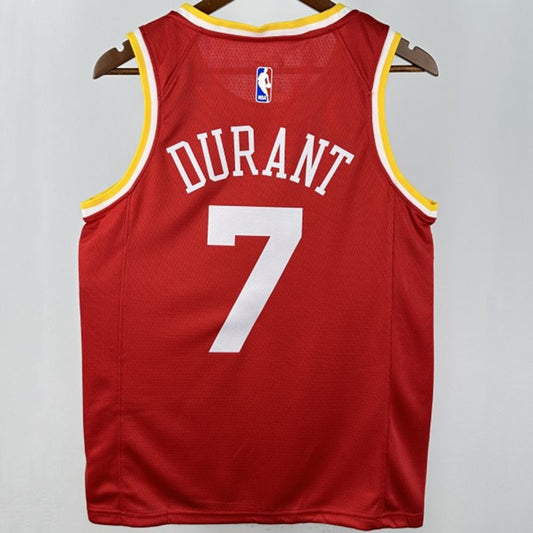 Camiseta NBA Houston Rockets – DURANT #7 – roja - vista 2