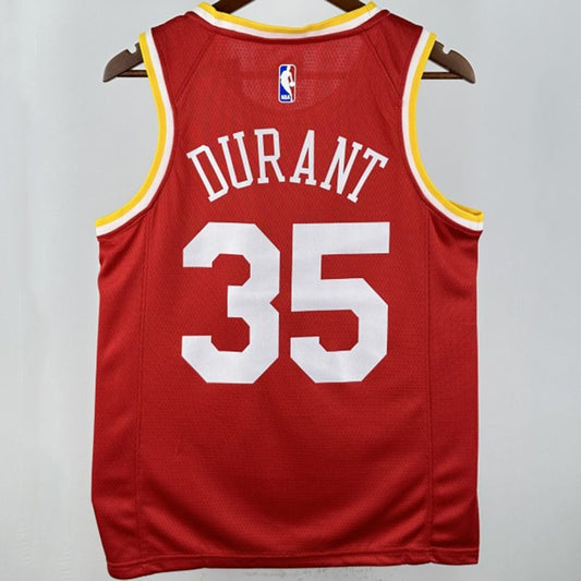 Camiseta NBA retro Houston Rockets – DURANT #35 – Retro · roja - vista 2