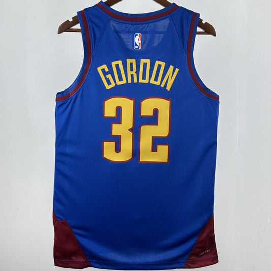 Camiseta NBA Denver Nuggets – GORDON #32 – azul royal - vista 2