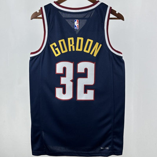 Camiseta NBA Denver Nuggets – GORDON #32 – azul oscuro - vista 2