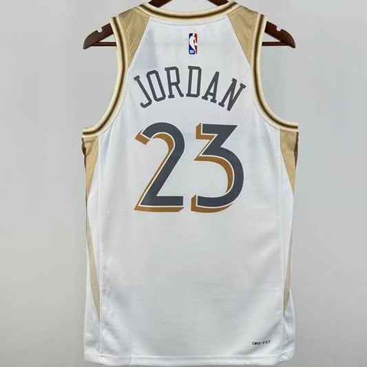 Camiseta NBA Chicago Bulls – JORDAN #23 – City Edition · blanca · 2025/26 - vista 2