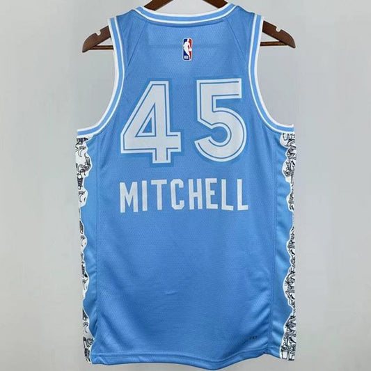 Camiseta NBA Cleveland Cavaliers – GARLAND #10 – City Edition · azul · 2025/26 - vista 2