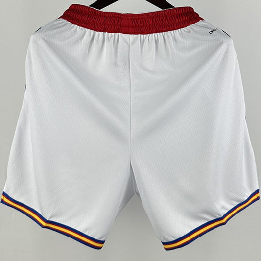 Pantalón NBA Golden State Warriors – Retro · blanca · 2025/26 - vista 2