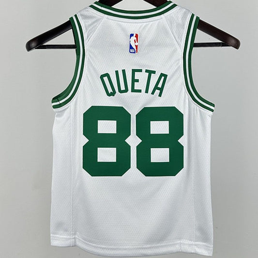 Camiseta NBA Boston Celtics – QUETA #88 – blanca - vista 2