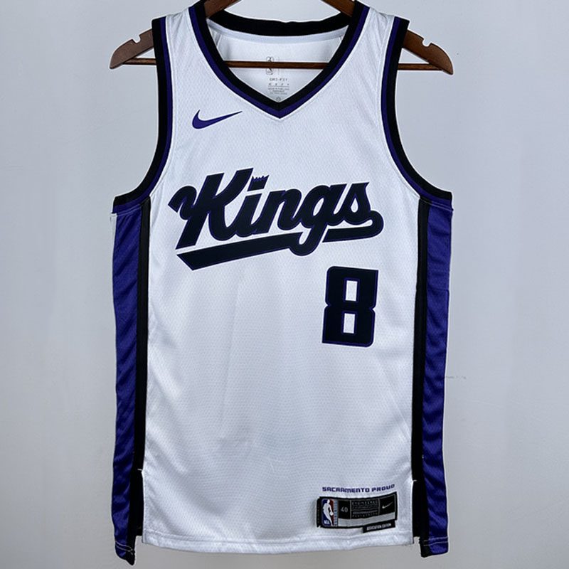 Camiseta NBA Sacramento Kings – LAVINE #8 – blanca · 2025 - vista 1
