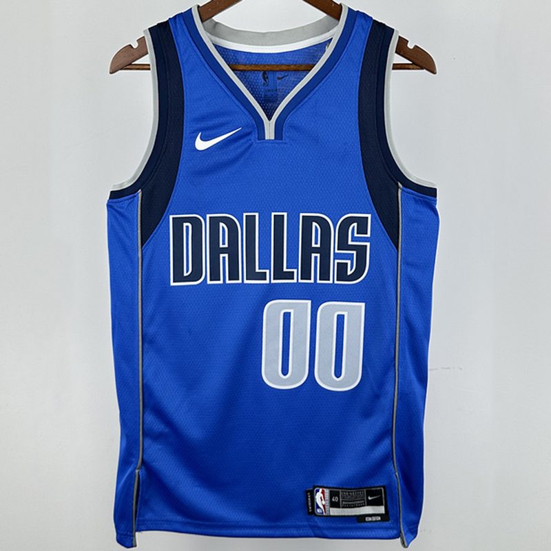 Camiseta NBA Dallas Mavericks – CHRISTIE #00 – City Edition · azul · 2025 - vista 1