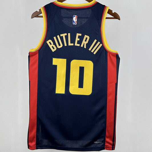Camiseta NBA Golden State Warriors – III. #10 – City Edition · negra · 2025 - vista 2