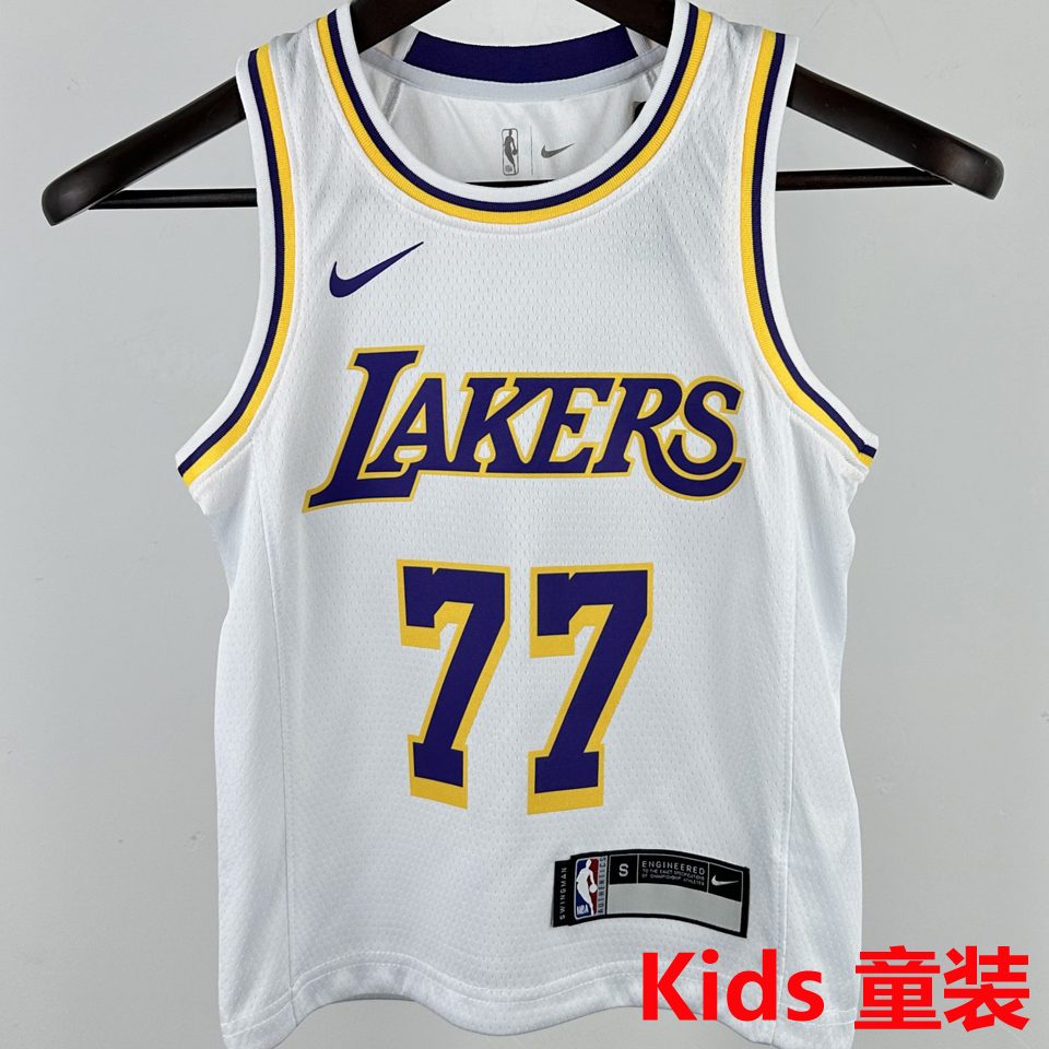 Camiseta NBA Los Angeles Lakers – DONCIC #77 – blanca - vista 1
