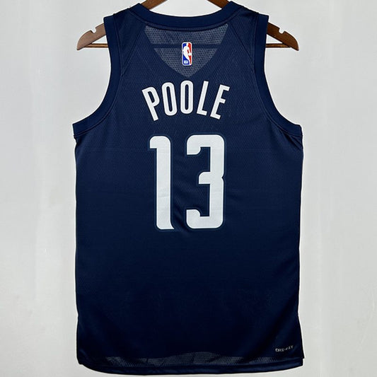 Camiseta NBA Washington Wizards – POOLE #13 – azul zafiro · 2025 - vista 2