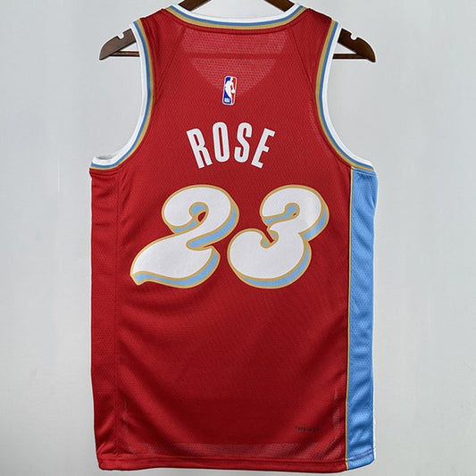 Camiseta NBA Memphis Grizzlies – ROSE #23 – City Edition · roja · 2025 - vista 2