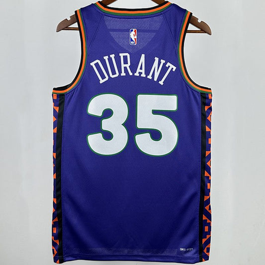 Camiseta NBA Phoenix Suns – DURANT #35 – City Edition · morada · 2025 - vista 2
