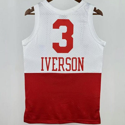 Camiseta NBA retro Philadelphia 76ers – IVERSON #3 – Retro · blanca · 2003/04 - vista 2