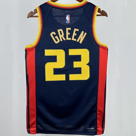 Camiseta NBA Golden State Warriors – GREEN #23 – City Edition · verde · 2025 - vista 2