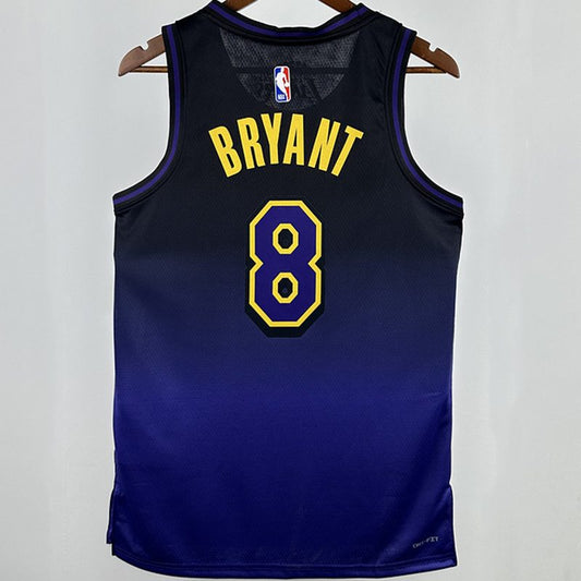 Camiseta NBA Los Angeles Lakers – BRYANT #8 – City Edition · 2025 - vista 2