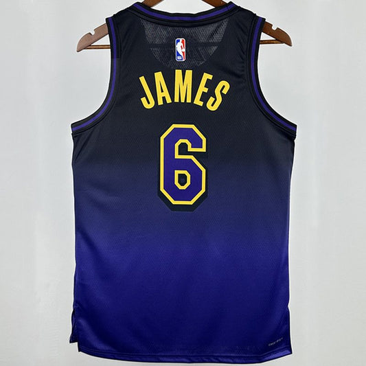 Camiseta NBA Los Angeles Lakers – KNECHT #4 – City Edition · 2025 - vista 2