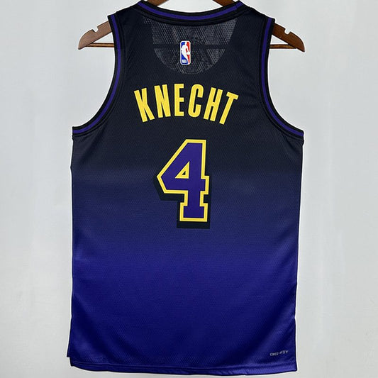 Camiseta NBA Los Angeles Lakers – KNECHT #4 – City Edition · 2025 - vista 2