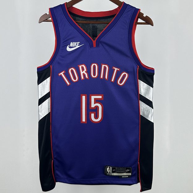Camiseta NBA retro Toronto Raptors – CARTER #15 – Retro · morada - vista 1