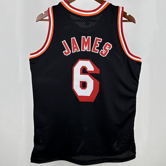 Camiseta NBA retro Miami Heat – JAMES #6 – Retro · negra · 2013/14 - vista 2