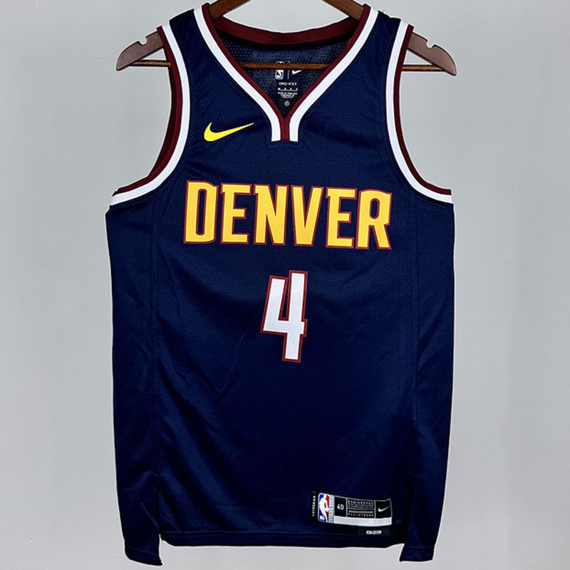 Camiseta NBA Denver Nuggets – WESTBROOK #4 – azul zafiro · 2024 - vista 1
