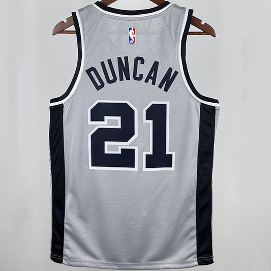 Camiseta NBA San Antonio Spurs – DUNCAN #21 – gris · 2021 - vista 2