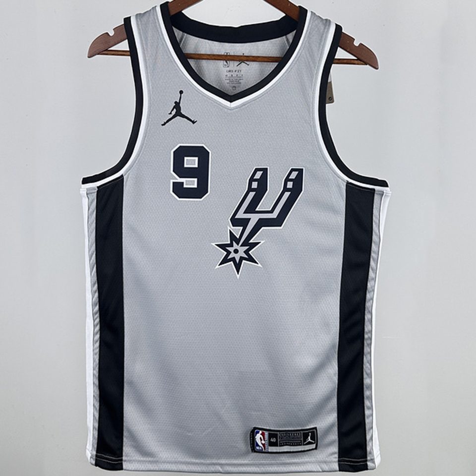 Camiseta NBA San Antonio Spurs – PARKER #9 – gris · 2021 - vista 1