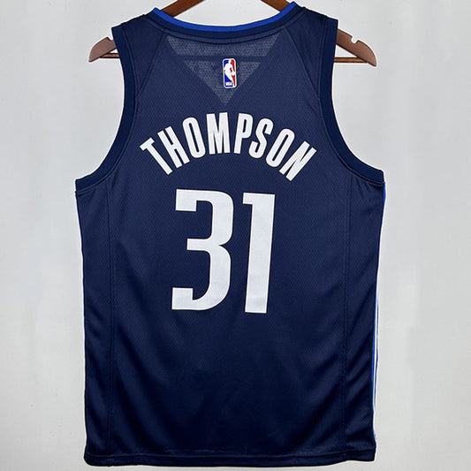 Camiseta NBA Dallas Mavericks – THOMPSON #31 – azul zafiro · 2025 - vista 2
