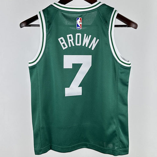Camiseta NBA Boston Celtics – BROWN #7 – verde · 2025 - vista 2
