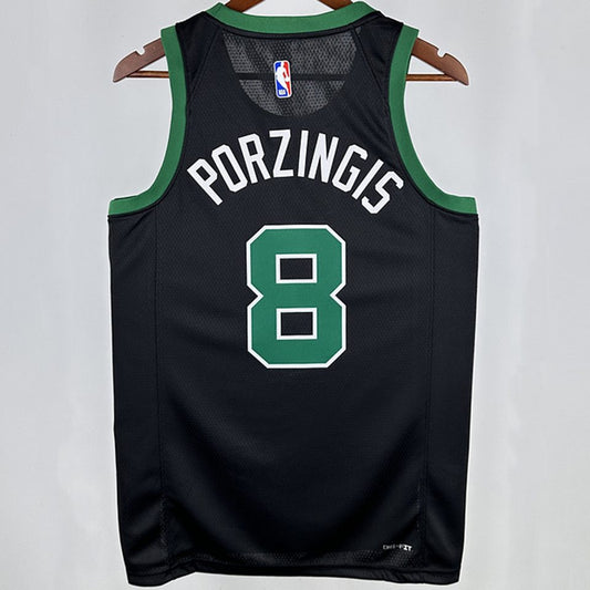 Camiseta NBA Boston Celtics – PORAIGIS #8 – negra · 2025 - vista 2