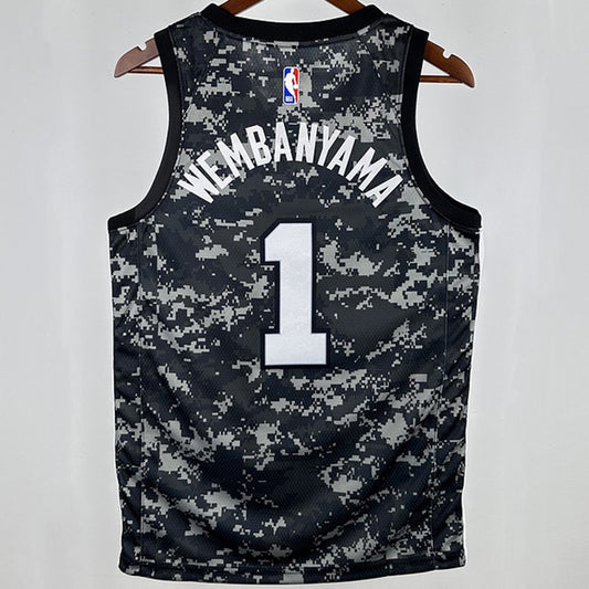 Camiseta NBA Phoenix Suns – WEMBANYAMA #1 - vista 2
