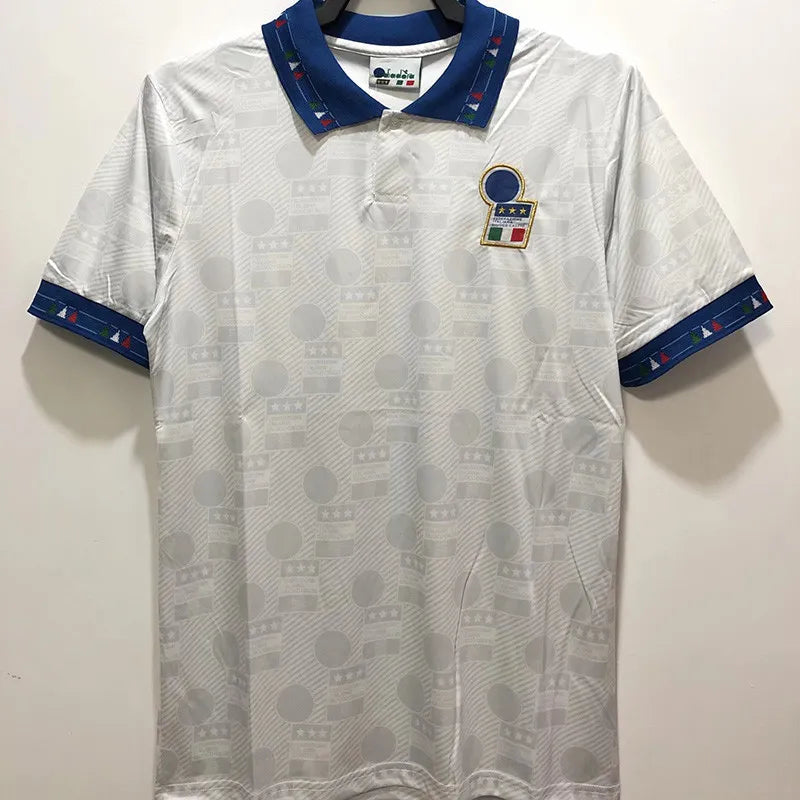 Selección de Italia Retro 1994 Visitante Blanca