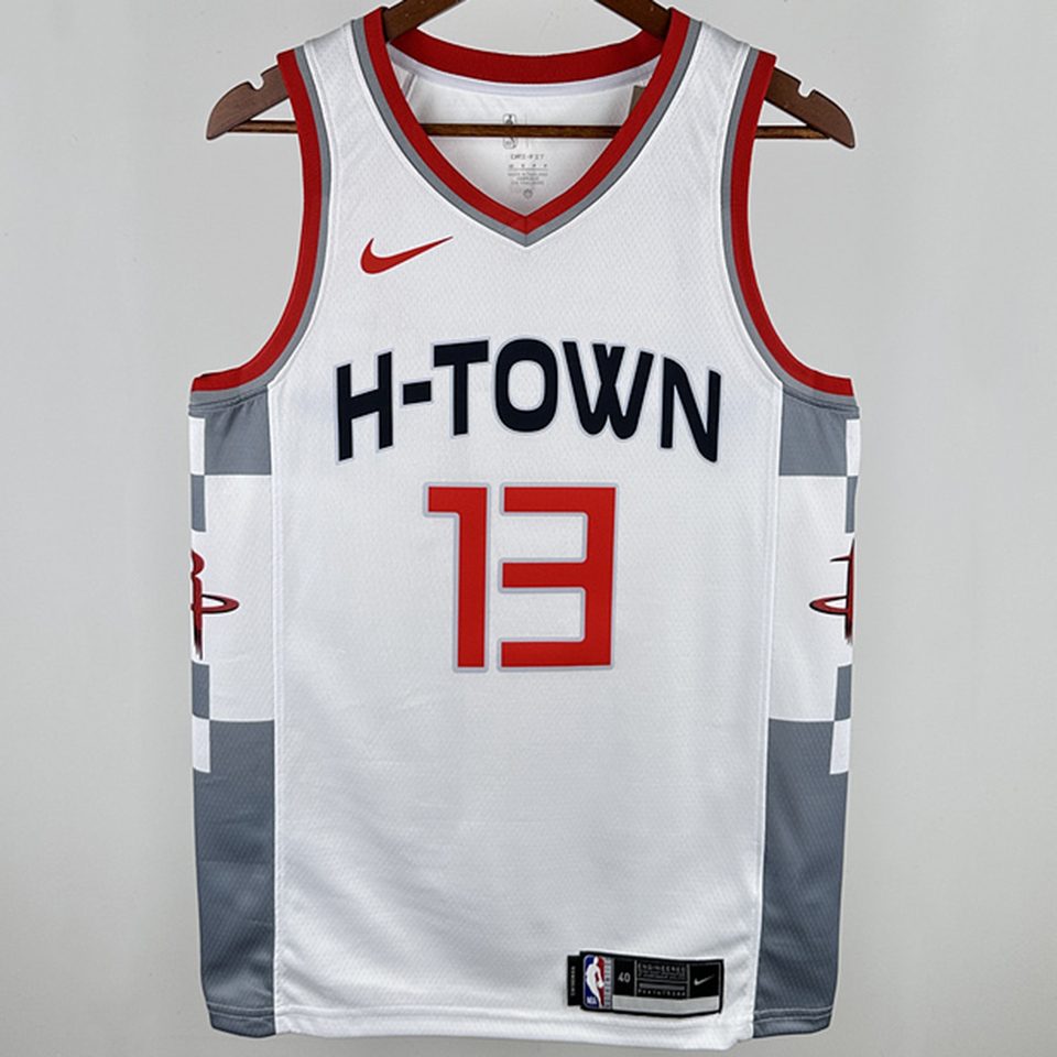 Camiseta NBA Houston Rockets – HARDEN #13 – City Edition · blanca · 2020 - vista 1