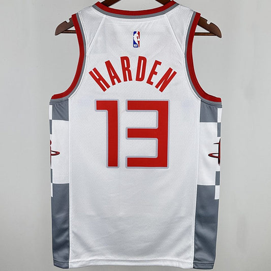 Camiseta NBA Houston Rockets – HARDEN #13 – City Edition · blanca · 2020 - vista 2
