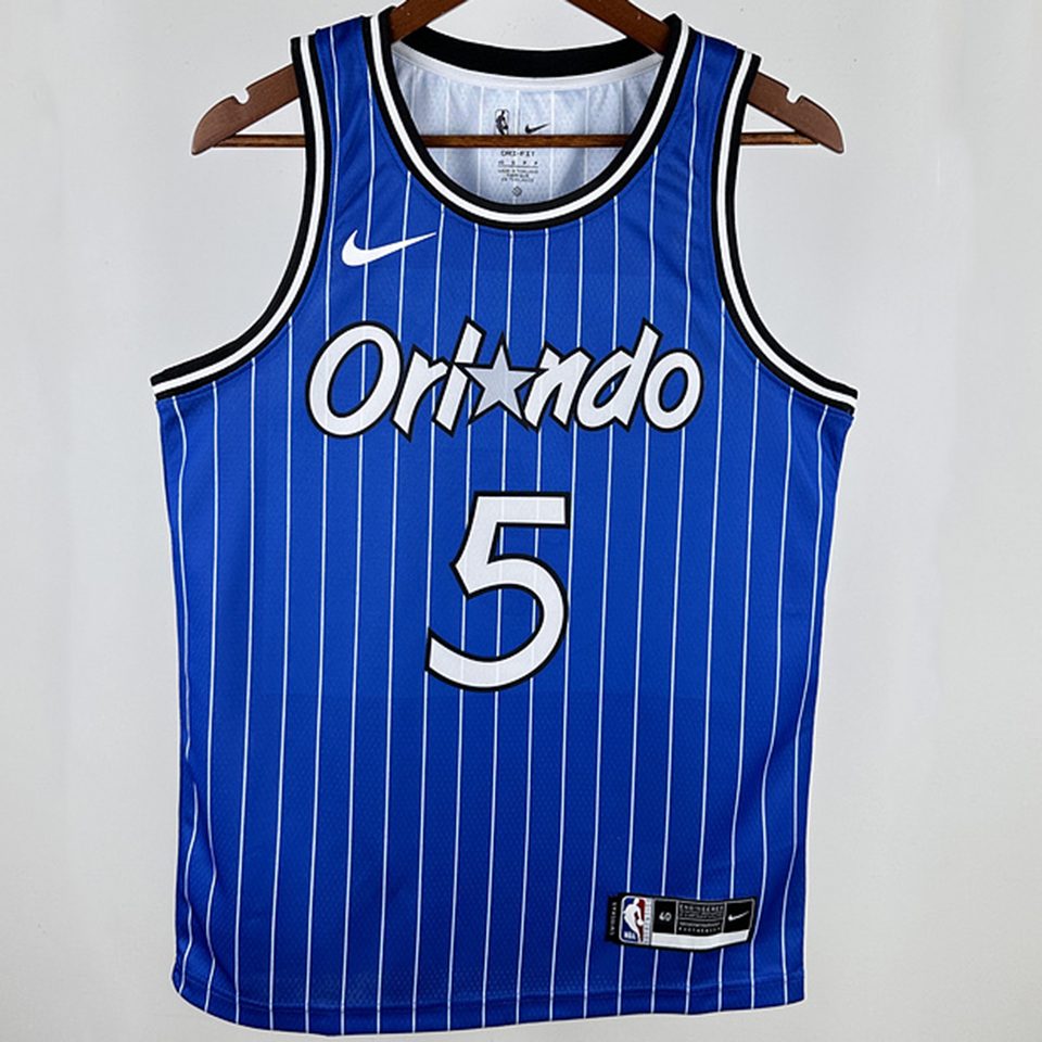 Camiseta NBA retro Orlando Magic – BANCHERO #5 – Retro · azul royal · 2019 - vista 1